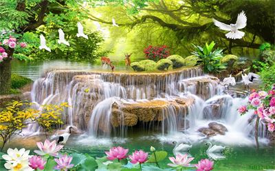 Phong cảnh sơn thủy hữu tình MHT2-135