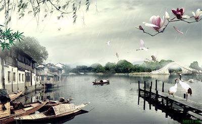 Phong cảnh sơn thủy hữu tình MHT2-108