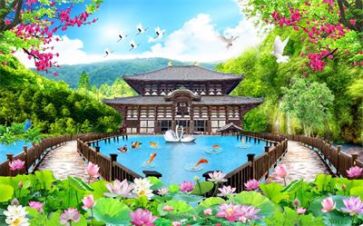 Phong cảnh sơn thủy hữu tình MHT2-134