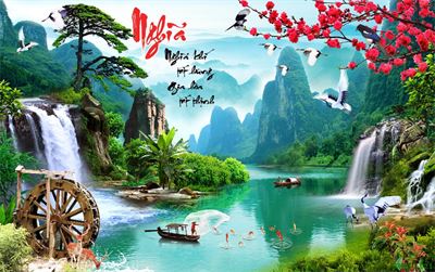 Phong cảnh sơn thủy hữu tình MHT2-021