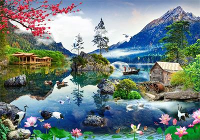 Phong cảnh sơn thủy hữu tình MHT2-144