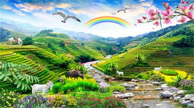 Phong cảnh sơn thủy hữu tình MHT2-167