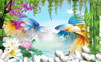 Phong cảnh sơn thủy hữu tình MHT2-169