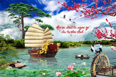 Phong cảnh sơn thủy hữu tình MHT2-006