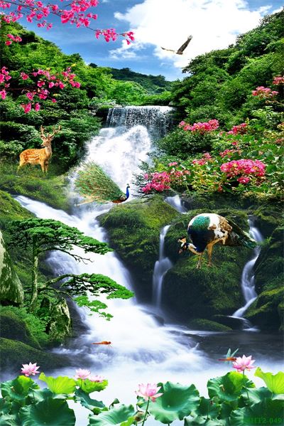 Phong cảnh sơn thủy hữu tình MHT2-049