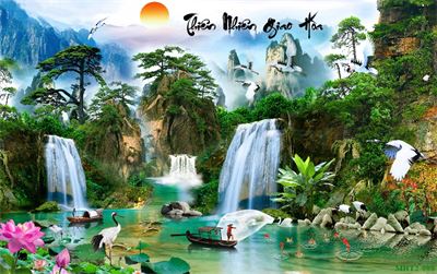 Phong cảnh sơn thủy hữu tình MHT2-008