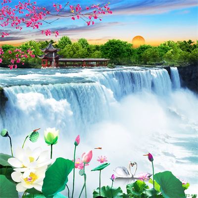 Phong cảnh sơn thủy hữu tình MHT2-048