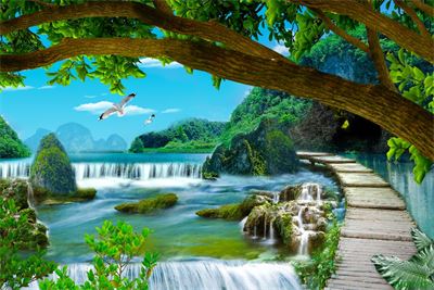 Phong cảnh sơn thủy hữu tình MHT2-139