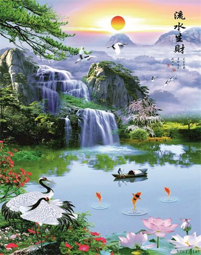 Phong cảnh sơn thủy hữu tình MHT2-145