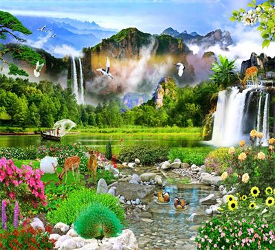 Phong cảnh sơn thủy hữu tình MHT2-063