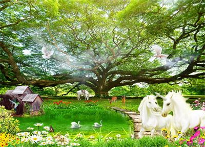 Phong cảnh sơn thủy hữu tình MHT2-117