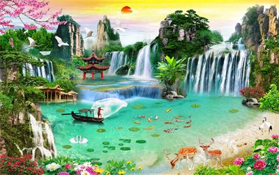 Phong cảnh sơn thủy hữu tình MHT2-035