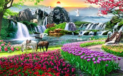 Phong cảnh sơn thủy hữu tình MHT2-170