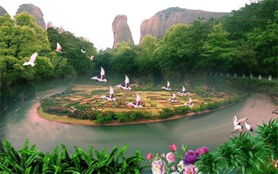 Phong cảnh sơn thủy hữu tình MHT2-084