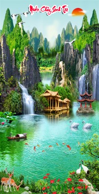 Phong cảnh sơn thủy hữu tình MHT2-172