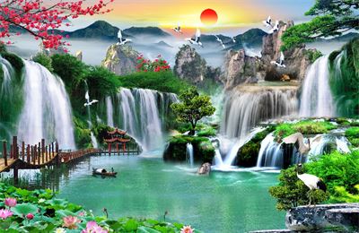 Phong cảnh sơn thủy hữu tình MHT2-127