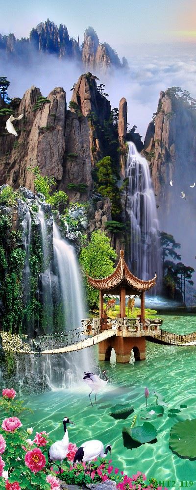 Phong cảnh sơn thủy hữu tình MHT2-119