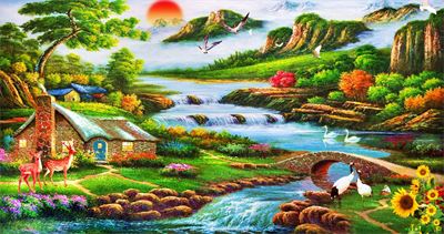 Phong cảnh sơn thủy hữu tình MHT2-073