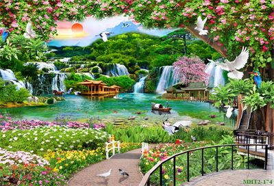 Phong cảnh sơn thủy hữu tình MHT2-174