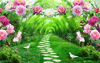 Phong cảnh sơn thủy hữu tình MHT2-096