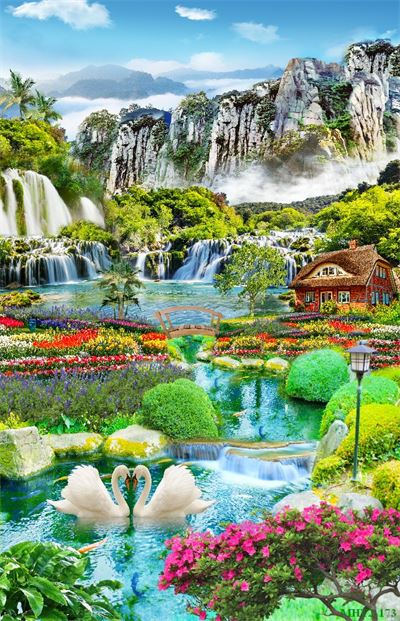 Phong cảnh sơn thủy hữu tình MHT2-173