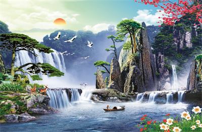 Phong cảnh sơn thủy hữu tình MHT2-092