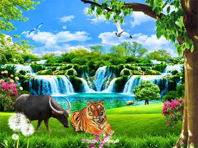 Phong cảnh sơn thủy hữu tình MHT2-087