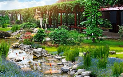 Phong cảnh sơn thủy hữu tình MHT2-105