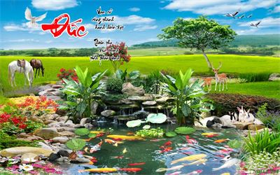 Phong cảnh sơn thủy hữu tình MHT2-004