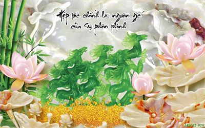Tranh ngựa - bát mã - Mã đáo MBM2-021