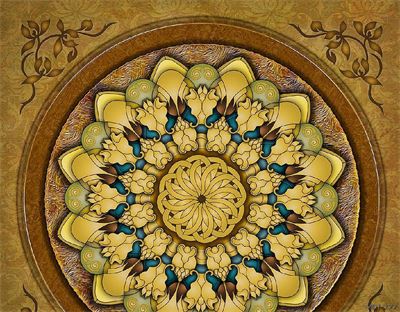 Mẫu dán trần họa tiết MDT-177