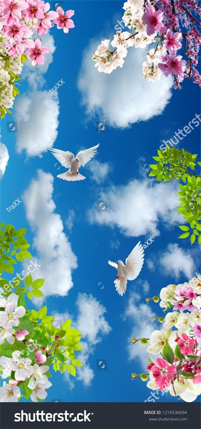 Dán trần hình hoa lá MDT-260