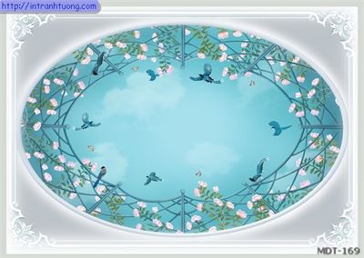 Dán trần hình hoa lá MDT-250