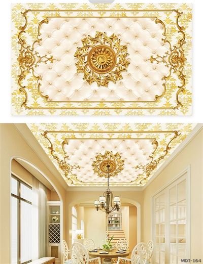 Mẫu dán trần họa tiết MDT-164