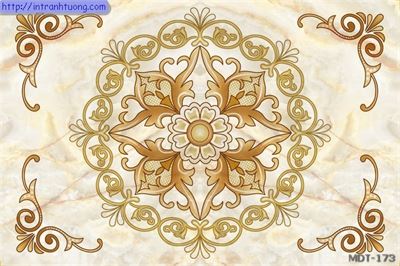 Mẫu dán trần họa tiết MDT-173