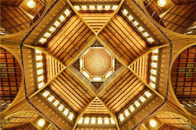 Mẫu dán trần họa tiết MDT-159