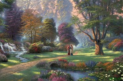 Tranh sơn dầu làng quê MLQ-527