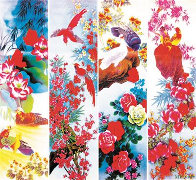 Tranh tứ quý MTQ-039