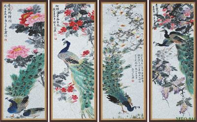 Tranh tứ quý MTQ-011