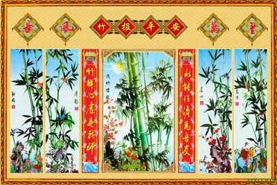 Tranh tứ quý MTQ-015