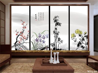 Tranh tứ quý MTQ-045