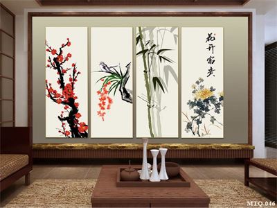 Tranh tứ quý MTQ-046