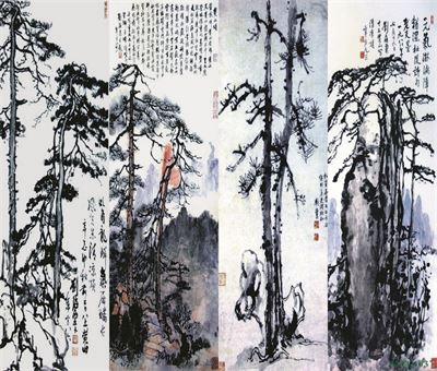 Tranh tứ quý MTQ-037