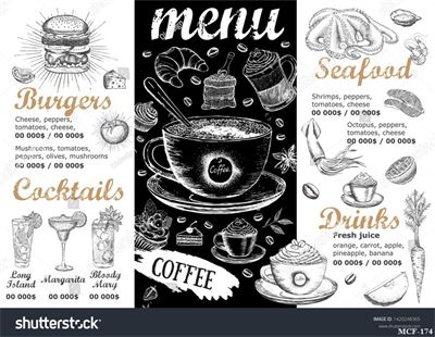 Tranh dán tường quán cà phê MCF-174