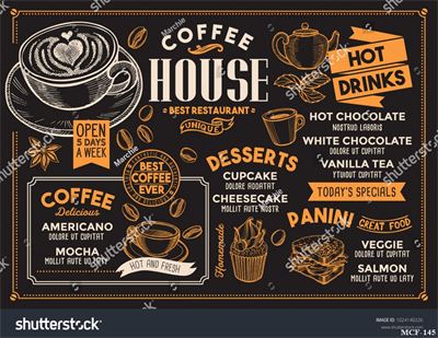 Tranh dán tường quán cà phê MCF-145