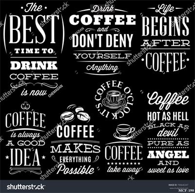 Tranh dán tường quán cà phê MCF-190