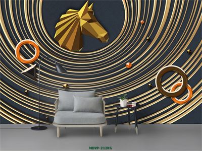 Tranh ngựa cách điệu (2)