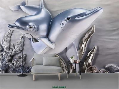 Tranh cá heo MDVP-084KG