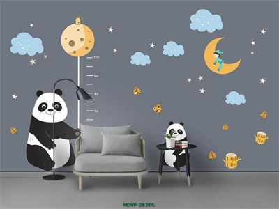 Tranh gâu trúc và thước đo chiều cao MDVP-262KG