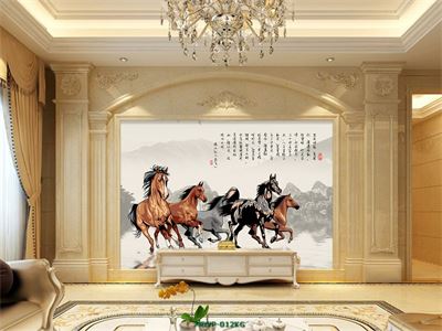 Tranh bát mã MDVP-012KG